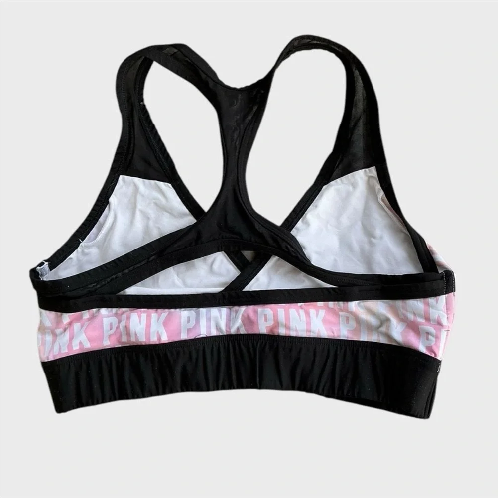 Victoria’s Secret PINK Ultimate Sports Bra Racerback Cutout Large